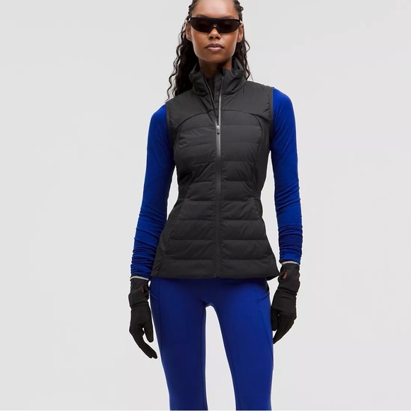lululemon athletica Jackets & Blazers - NWT - Lululemon Down For It All Vest Black Sleeveless Zip-Up